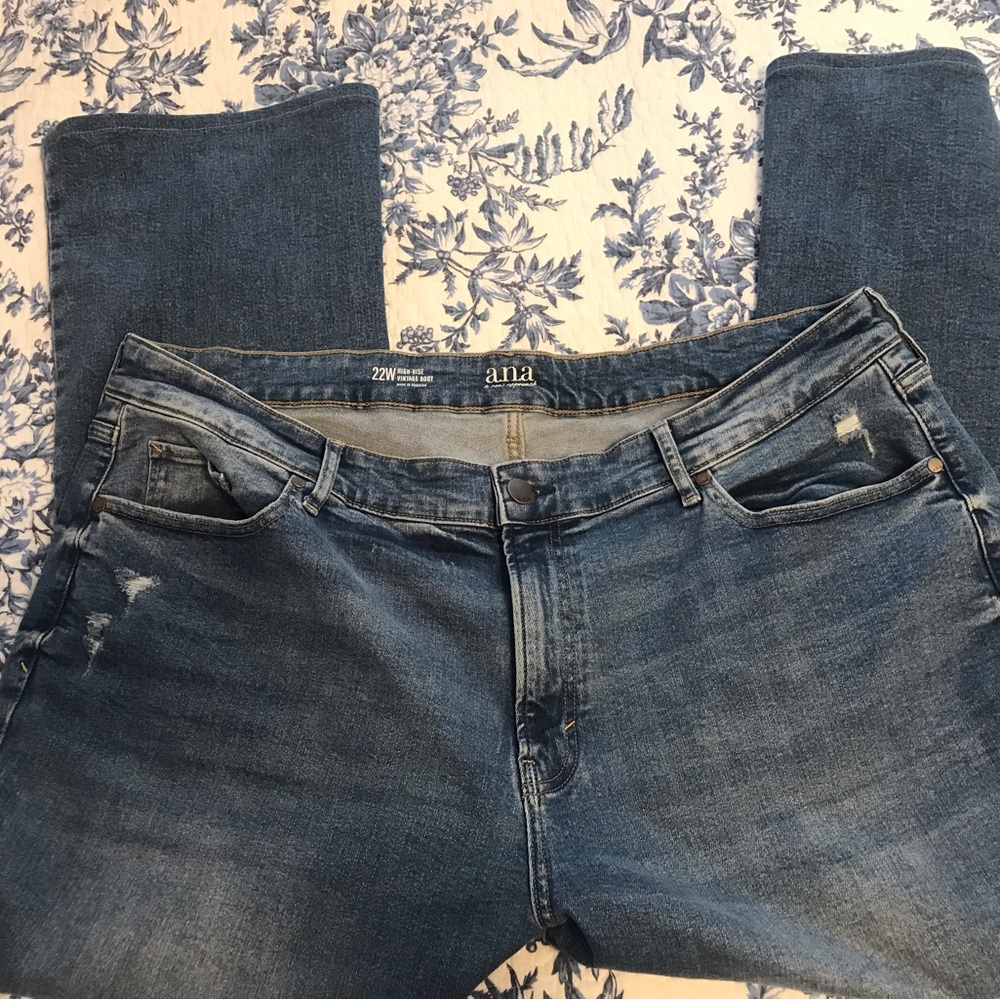 A.N.A. Jeans Plus Size 22 Vintage Bootcut